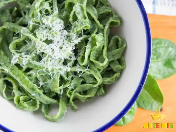 What Is the Green Stuff in Pasta?