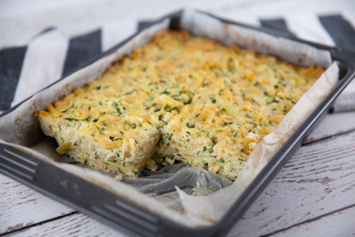 Zucchini Macaroni Slice Recipe