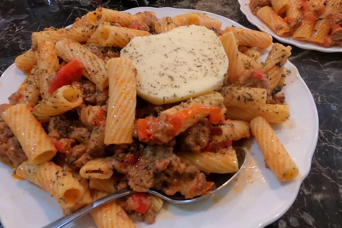  Rigatoni Pasta Bake No Meat 