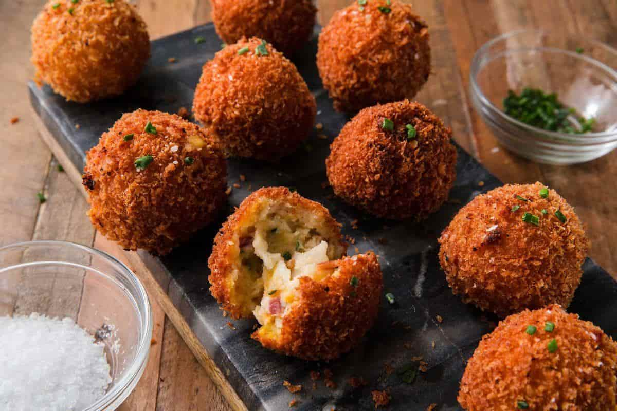  Tasty Fried Pasta Balls with No Allergen Seasonings 