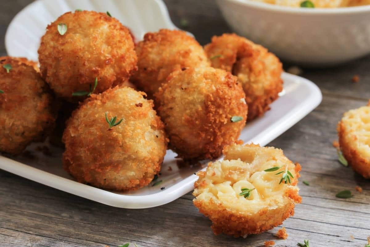  Tasty Fried Pasta Balls with No Allergen Seasonings 