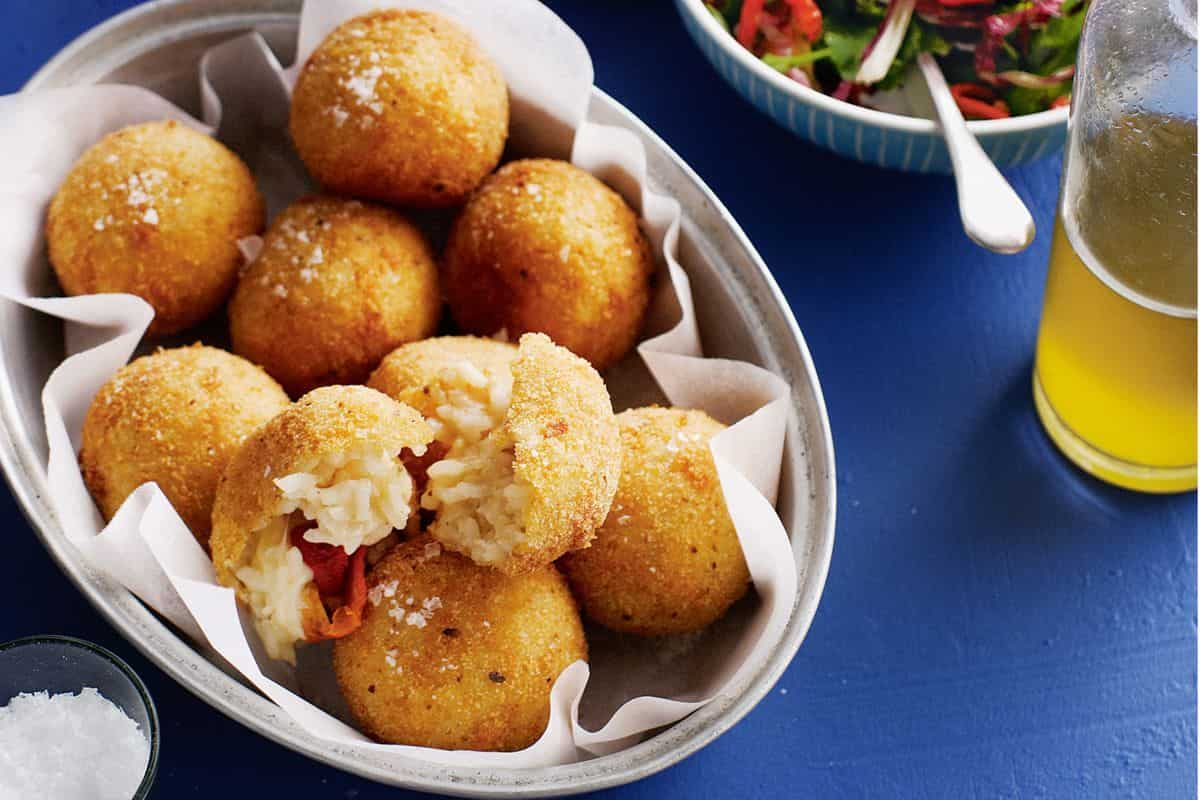  Tasty Fried Pasta Balls with No Allergen Seasonings 