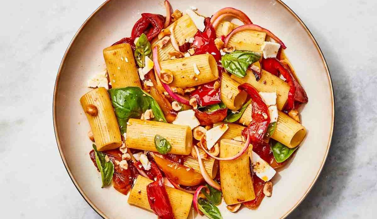  Italian Rigatoni Pasta Salad 