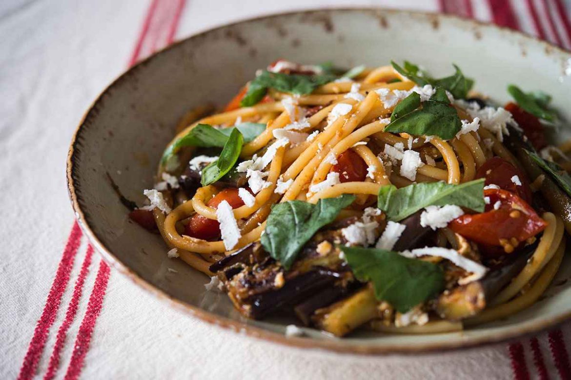 Buy Jamie Oliver eggplant tomato pasta | Selling with Reasonable Prices