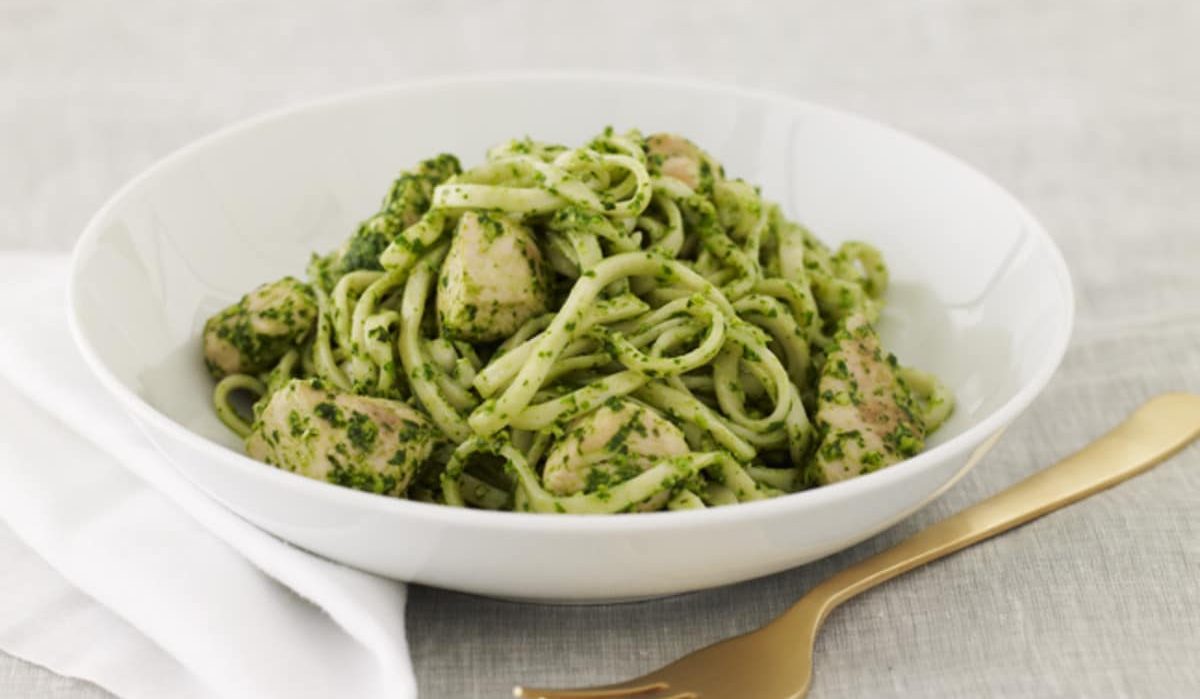  Pesto Pasta Salad with Chicken 