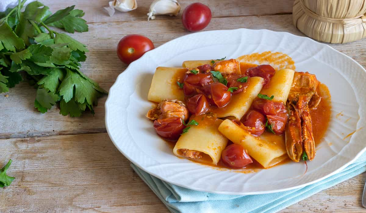  Purchase And Day Price of calamarata pasta with seafood 