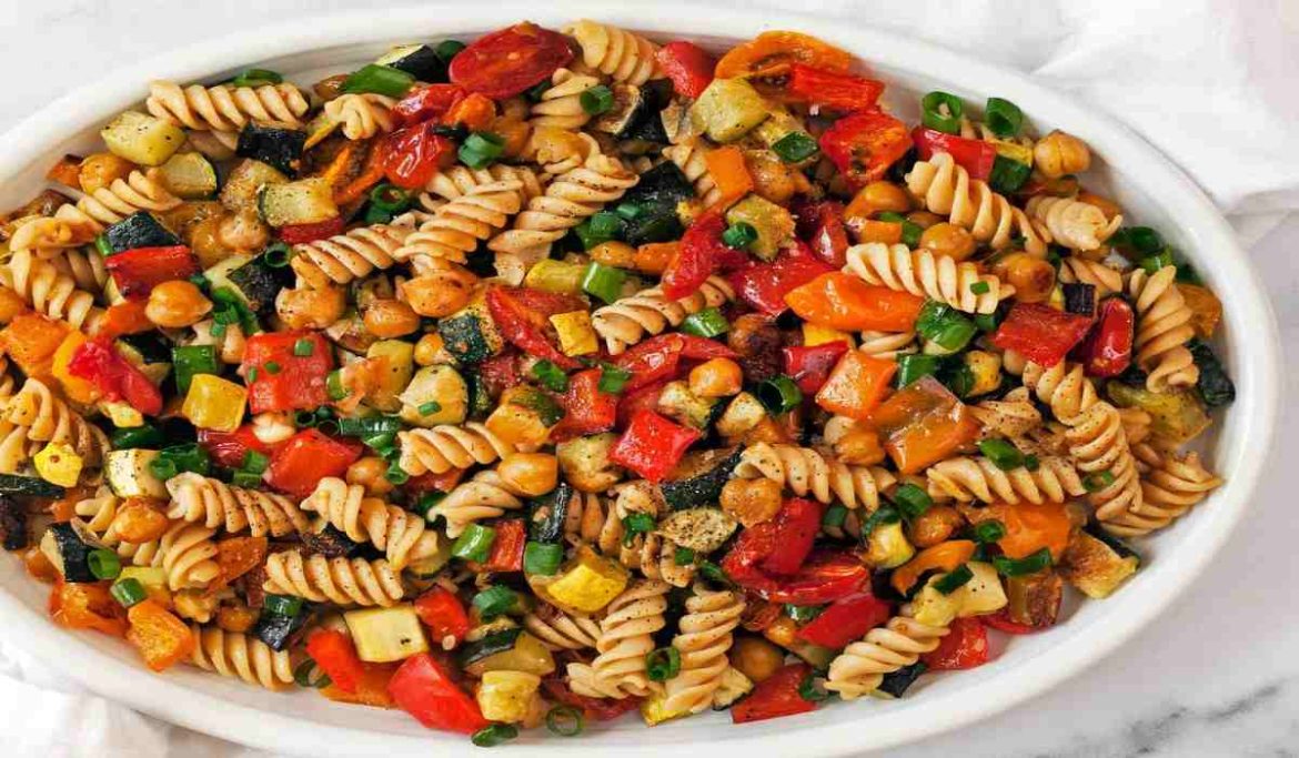 Pasta salad with chickpeas Purchase Price + Photo