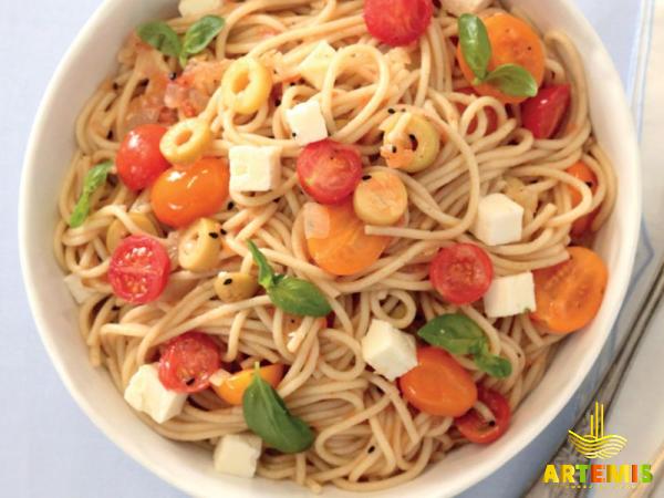 Organic pasta noodles purchase price + photo