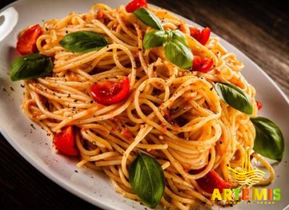 Square spaghetti noodles price list wholesale and economical