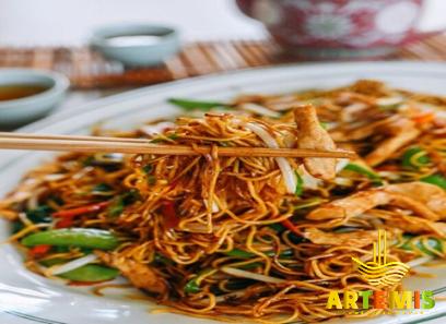 crispy yellow noodles with complete explanations and familiarization