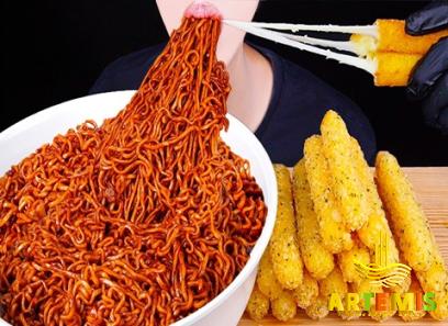 The price of bulk purchase of fire noodles is cheap and reasonable